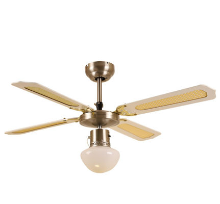 42 Geschwindigkeits-Deckenlüfter beleuchten des Zoll-3 4 MDF-Blatt-Ivy Leaf Reversible With Pull-Kette