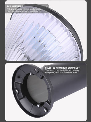 35/65/85 des cm-Edelstahl-LED Solarstützdimmer garten-Licht-6500LM