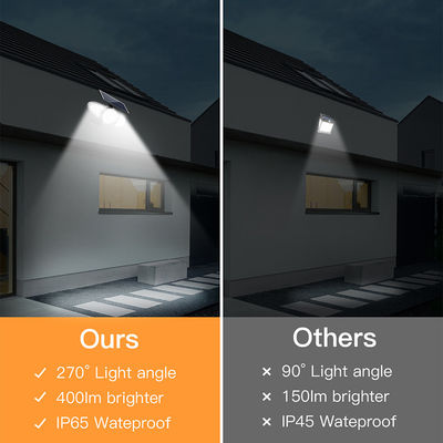 Drei Sonnemmessfühler-Wandleuchte der Kopf-100-400LM 38PCS LED für Bahn