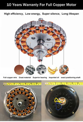 Modernes dekoratives unsichtbares einziehbares Fernsteuerungsblatt 4100k Crystal Ceiling Fan With Light
