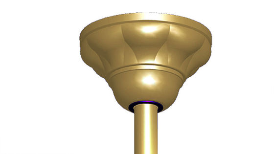 Einziehbares Deckenlüfter-Licht Crystal Lampshade Silents LED 36W mit faltenden Blättern