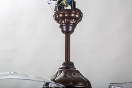 Brown 70 Watt-ebener Berg-einziehbares Deckenlüfter-Licht mit Fern-5250lm