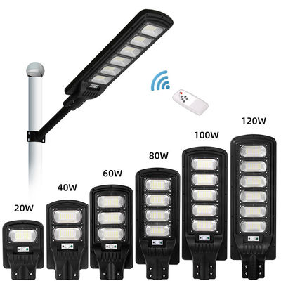6000K 100W 200W 300W Solarfernbedienung der straßenlaterne-Lampen-Ip65 im Freien