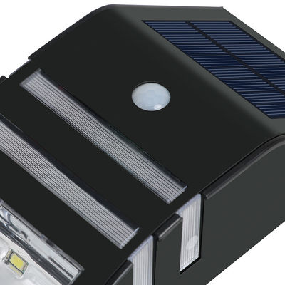 Schwarze Sonnemmessfühler-Wandleuchte-8-10Hours Arbeitszeit 120LM LED im Freien