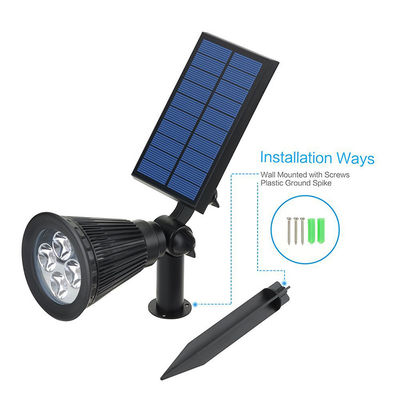 GARTEN-Licht-Landschaft der Spitzen-6pcs LED strahlt Solar200lm im Freienan
