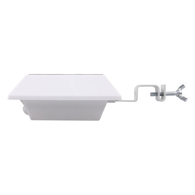 Super helles 6000K 4Pcs führte Solarzaun-Wall Lights With-Bewegungs-Sensor