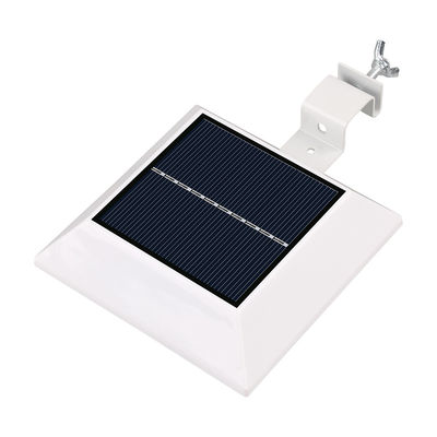 Super helles 6000K 4Pcs führte Solarzaun-Wall Lights With-Bewegungs-Sensor