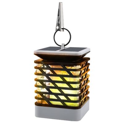 Warme weiße drahtlose LED Solargarten-Laternen-Solarflammen-Fackeln 3500K 40LM