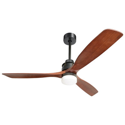 Blatt-Deckenlüfter-Licht 1500lm des Mode-justierbares 65W 60 Zoll-3