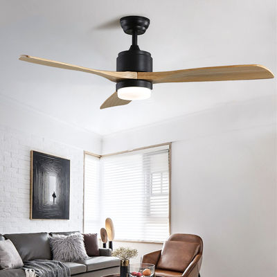 Zeit 52Inch, die hölzernes Deckenlüfter-Licht einstellt