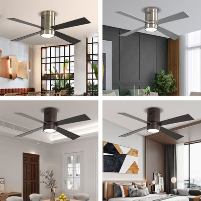 Blatt-moderner Art-Deckenlüfter 65W 48Inch 4 Metall