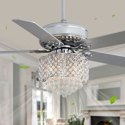 18w ebener Berg Crystal Chandelier Ceiling Fan