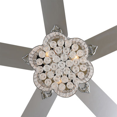 18w ebener Berg Crystal Chandelier Ceiling Fan