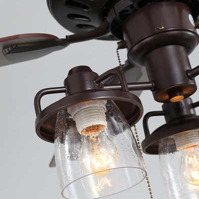 Licht 52Inch Crystal Cooling Air Ceiling Fan