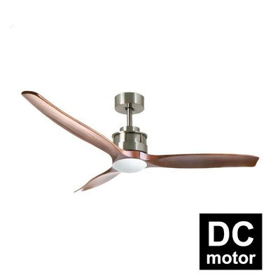 Dekor-Wohnzimmer 40w 52 Blätter DC-Motor des Zoll-hölzerner Deckenlüfter-Licht-3