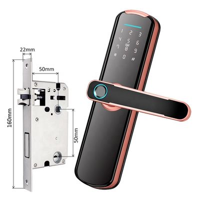 35mm-50mm Antidiebstahl-intelligenter elektronischer Verschluss Tuya-Fingerabdruck-Verschluss