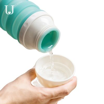 Haustier-Produkt-im Freien faltbarer Hundetrinkbecher des Silikon-570ml