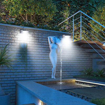 Wasserdichte Sonnemmessfühler-Wandleuchten 200LM 21pcs LED für Garten