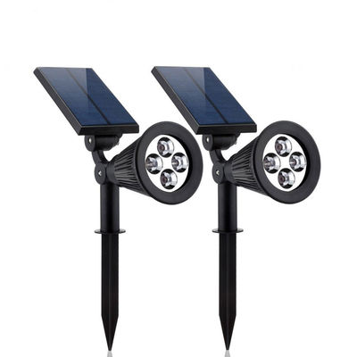 Farbe 5000K RGB, die Solarlandschaftslichter IP44 200 Lumen-Solarweg-Lichter ändert