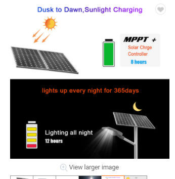 200lm Fernsteuerungs-6000k führte Solarflut-Licht