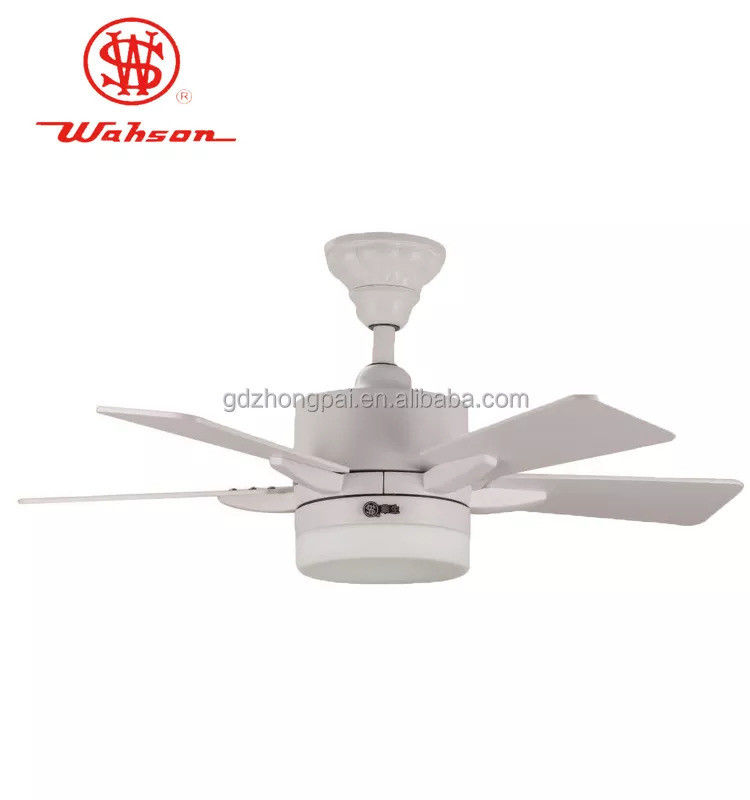 36 Sperrholz-Material-weiße Farbe Zoll Dimmable LED Deckenlüfter-5