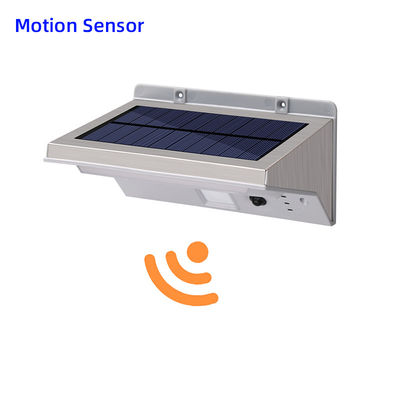 Sonnemmessfühler-Wandleuchte angetriebenes SolarPir Outdoor Lights 100lm/W 6000K 5V LED