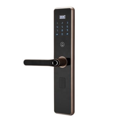 Keyless elektronische Batterien des Verschlusses 8 AA des Schlag-Karten-Fingerabdruck-70mm Smart