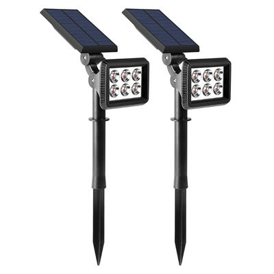 Solarlicht IP65 3.7V 2200MAH LED landschafts300 Lumensolarweglichter